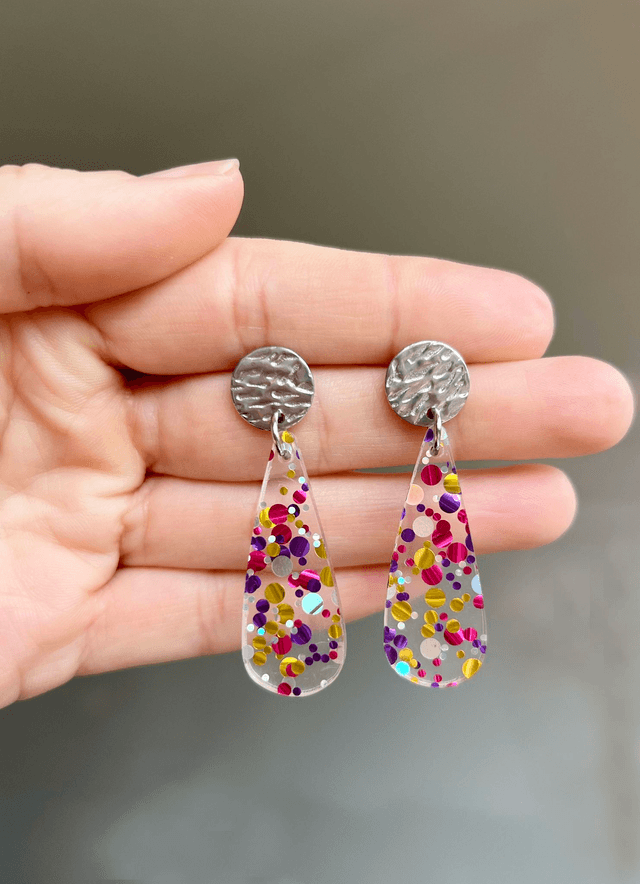 Boucles d'oreilles Emilie - Multicolore