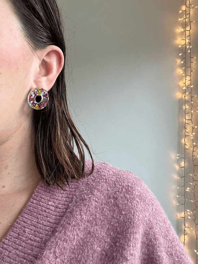 Boucles d'oreilles Anaïs - Multicolore