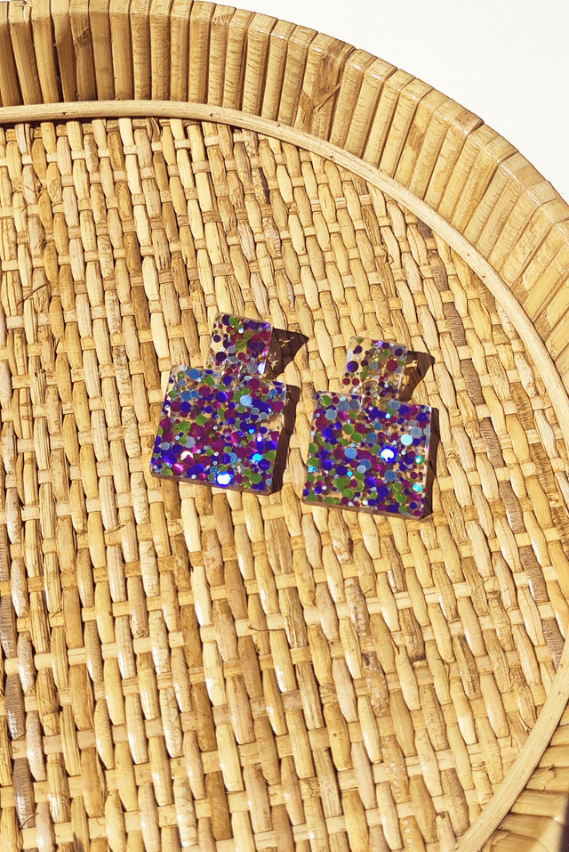 Boucles d'oreilles Clara - Multicolore