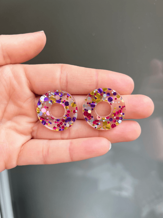Boucles d'oreilles Anaïs - Multicolore