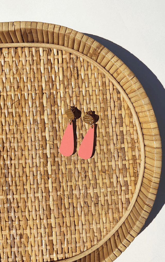 Boucles d&#039;oreille Emilie - Pêche