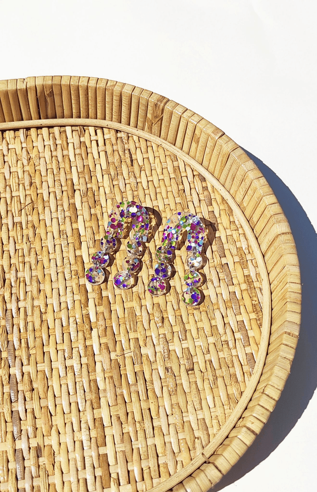 Boucles d&#039;oreilles Lily - Multicolore