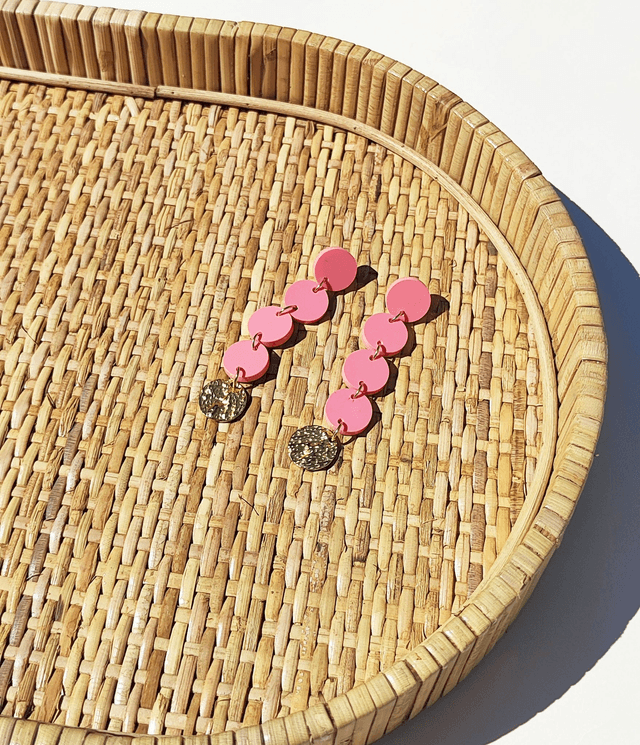 Boucles d&#039;oreilles Olivia - Rose