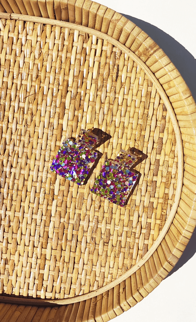 Boucles d&#039;oreilles Clara - Multicolore