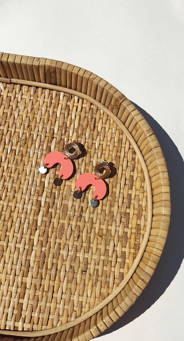 Boucles d&#039;oreilles Camille - Pêche